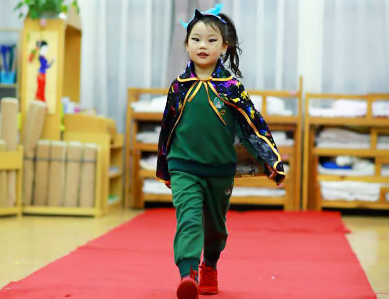 蒙特梭利幼兒園：鬼節(jié)上驚艷四座的小模特兒