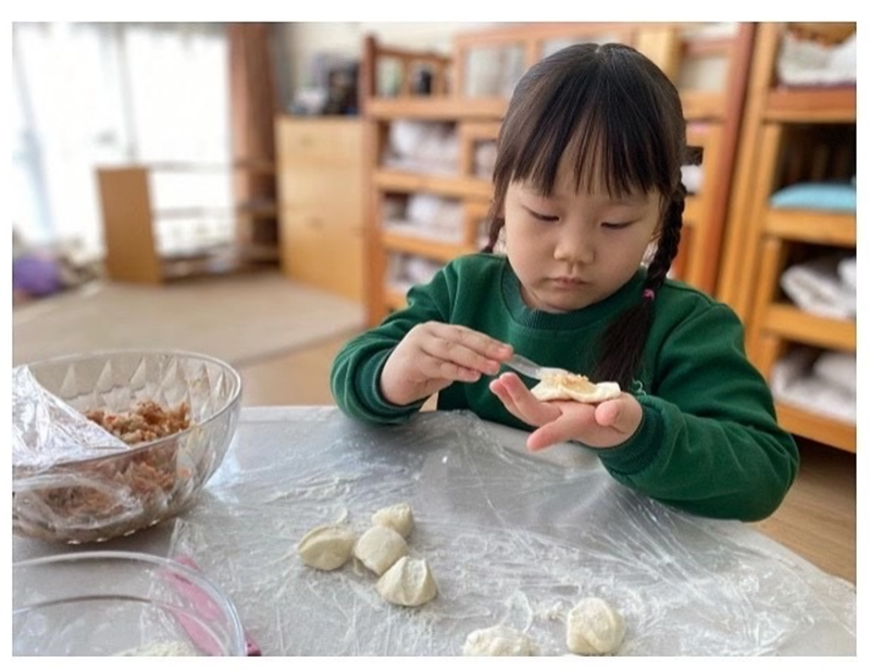 跨世紀蒙氏教育成果案例（操作化）——我會包餃子啦